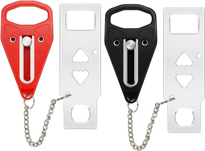 Portable door locks ideal for solo female travel