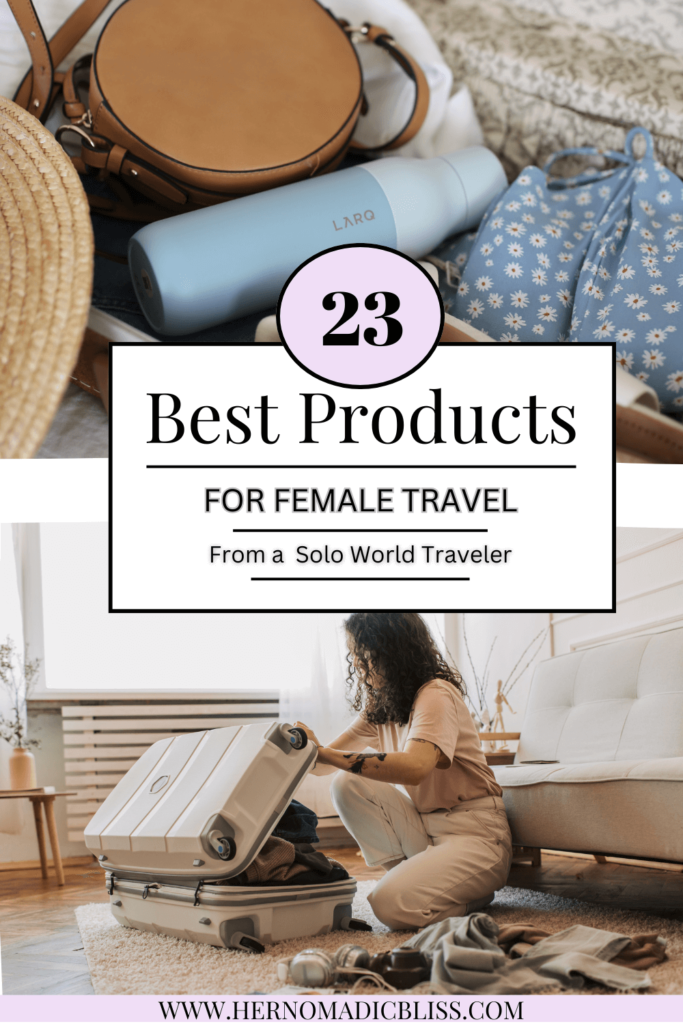 23 Best Products for Solo Female Travel in 2024