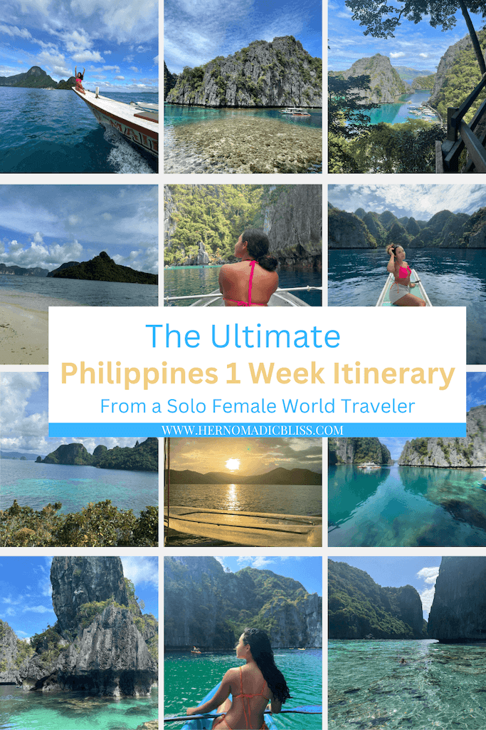 The Perfect 1 Week in Philippines Itinerary- Palawan’s Stunning Islands